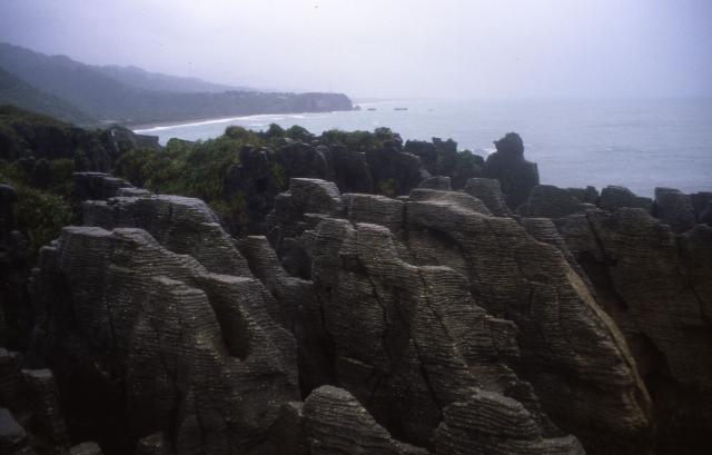 Pancake rocks at the dolomite point